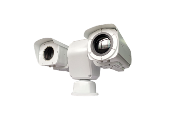 Outdoor 4MP 52x Zoom Long Range Bispectral HD Thermal PTZ Network Security Camera With Laser Finder