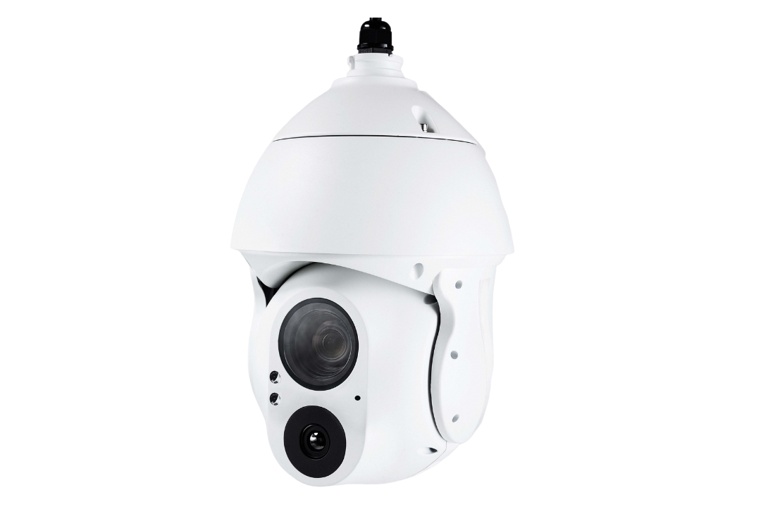 Outdoor 4MP 37x Zoom Bispectral VGA Thermal PTZ Network Security Camera