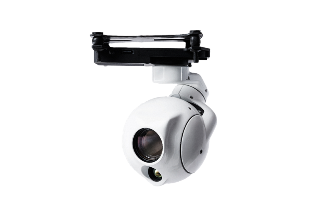 30X 2MP and 704*576 Thermal Dual Sensor 3-Axis Stabilization Drone Gimbal Camera