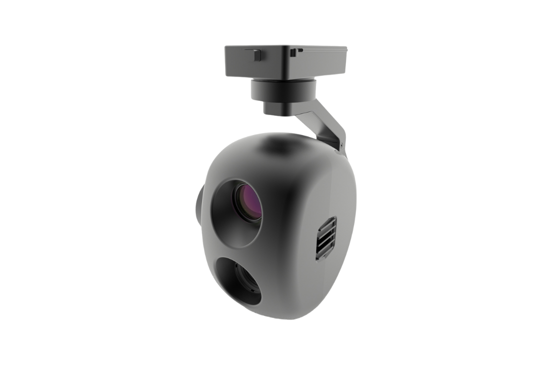 4K 3.5X Zoom & 384*288 Dual Sensor Mini Thermal Gimbal Camera