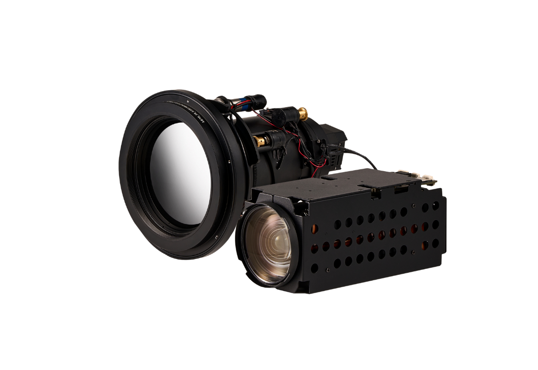 50X 6~300mm 4MP & 640*512 25~75mm Thermal Bispectral Network Long Range Zoom Camera Module