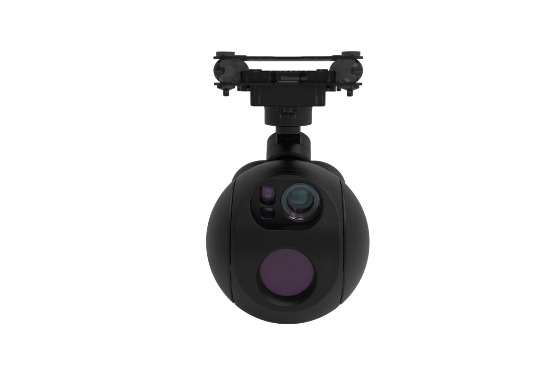 30x 2MP Visible 640x512 Thermal Imaging Laser Range Finder Trispectral Gimbal Camera