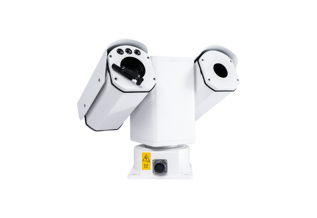 Outdoor 4MP 37x Mid-range Bispectral VGA Thermography  Positioning Camera
