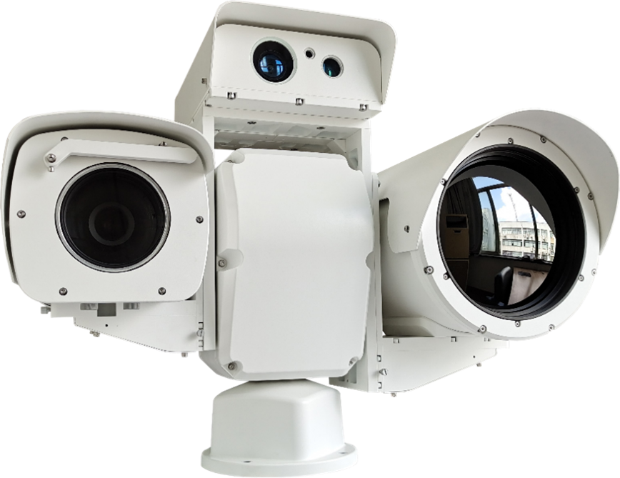 Outdoor 4MP 1200mm Ultra Long-range Multispectral HD 350mm  Thermal High-speed Heavy-duty Positioning Camera
