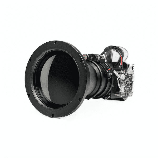 Uncooled 384*288 VOx Alarming Network Thermal Camera Module