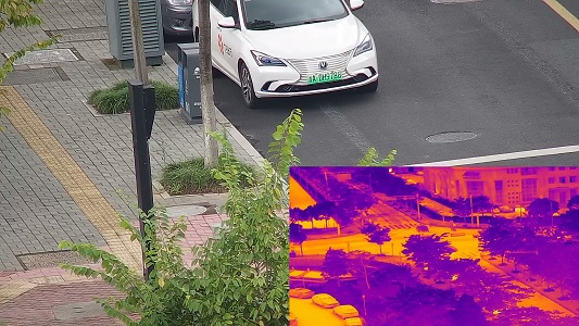 dual sensor thermal camera