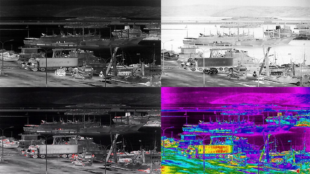 thermal pseudo color